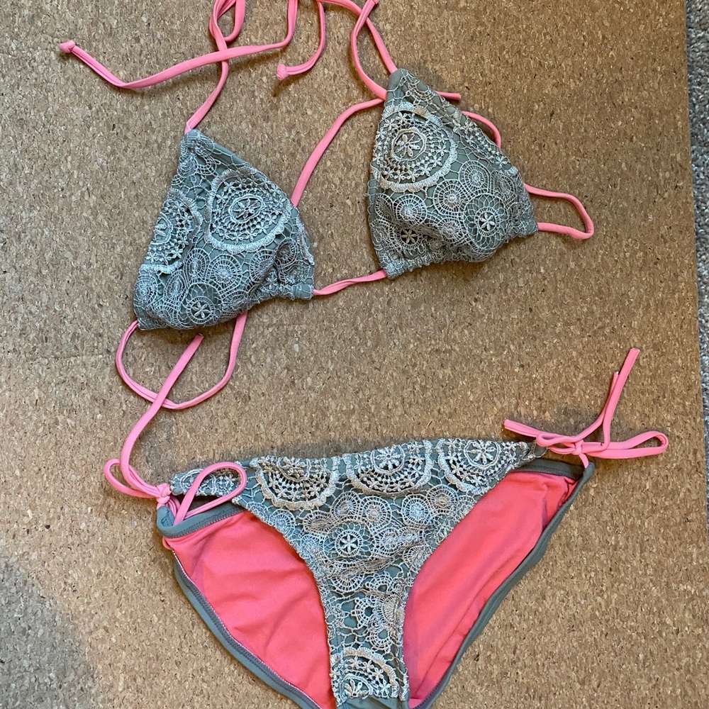 Super cute crochet bathing suit